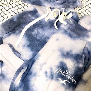 Tie dye Hollister set